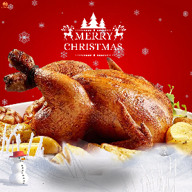 Thịt gà tây là món ăn không thể thiếu trong ngày lễ phục sinh, noel,...